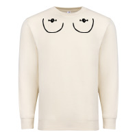 Sandshell newboobs piercings Premium Sweatshirt - linhVisuals