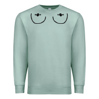 Seafoam newboobs piercings Premium Sweatshirt - linhVisuals