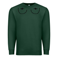 Sports Green newboobs piercings Premium Sweatshirt - linhVisuals