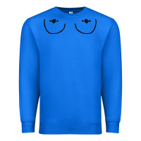 True Royal newboobs piercings Premium Sweatshirt - linhVisuals