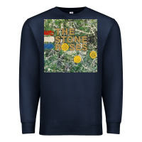 Navy the stone roses Premium Sweatshirt - linhVisuals