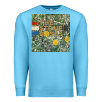 Ocean Blue the stone roses Premium Sweatshirt - linhVisuals