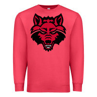 Devil - Red Wolves Football Soccer State Men Premium Sweatshirt | Teevron