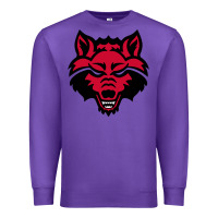 Purple DEVIL - RED WOLVES FOOTBALL SOCCER STATE MEN Premium Sweatshirt - linhVisuals