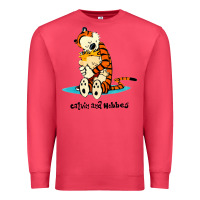 Cardinal newcalvin and hobbes [tyellow] Premium Sweatshirt - linhVisuals
