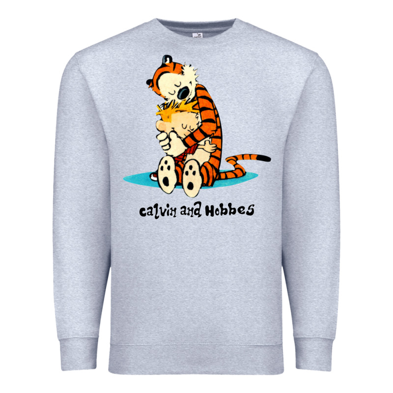 Newcalvin And Hobbes [tyellow] Premium Sweatshirt by linhVisuals | Teevron