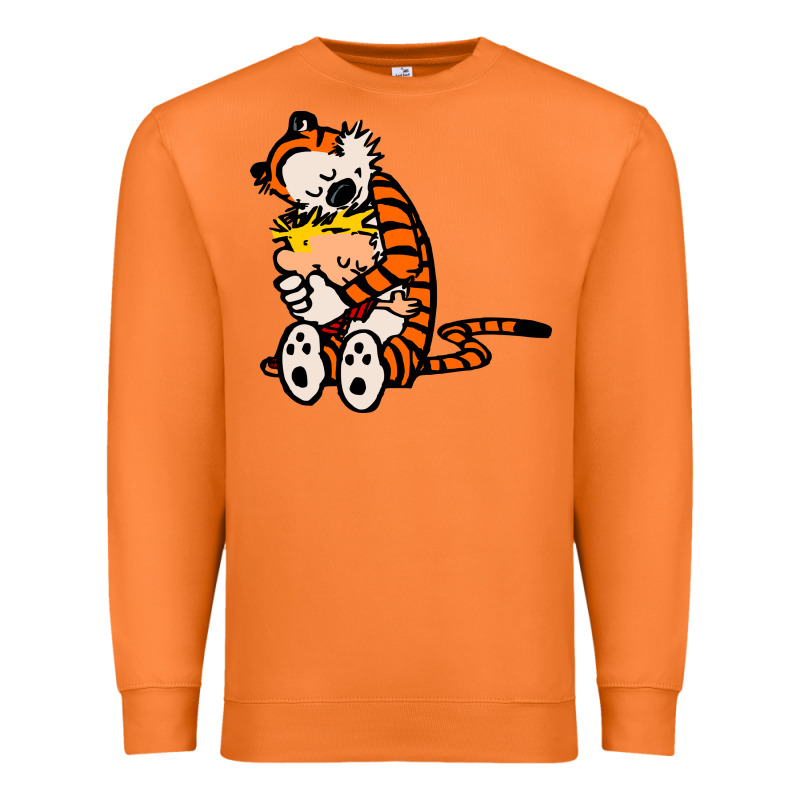 Newcalvin And Hobbes 04 Premium Sweatshirt by linhVisuals | Teevron
