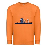 Newcalvin And Hobbes Night Star Tardis Premium Sweatshirt | Teevron