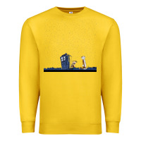 Lemon newcalvin and hobbes night star tardis Premium Sweatshirt - linhVisuals