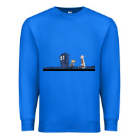 True Royal newcalvin and hobbes night star tardis Premium Sweatshirt - linhVisuals