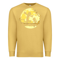 Antique Gold newcalvin and hobbes no worries Premium Sweatshirt - linhVisuals