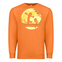 Carrot newcalvin and hobbes no worries Premium Sweatshirt - linhVisuals