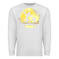 Oatmeal Heather newcalvin and hobbes no worries Premium Sweatshirt - linhVisuals