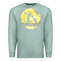 Seafoam newcalvin and hobbes no worries Premium Sweatshirt - linhVisuals
