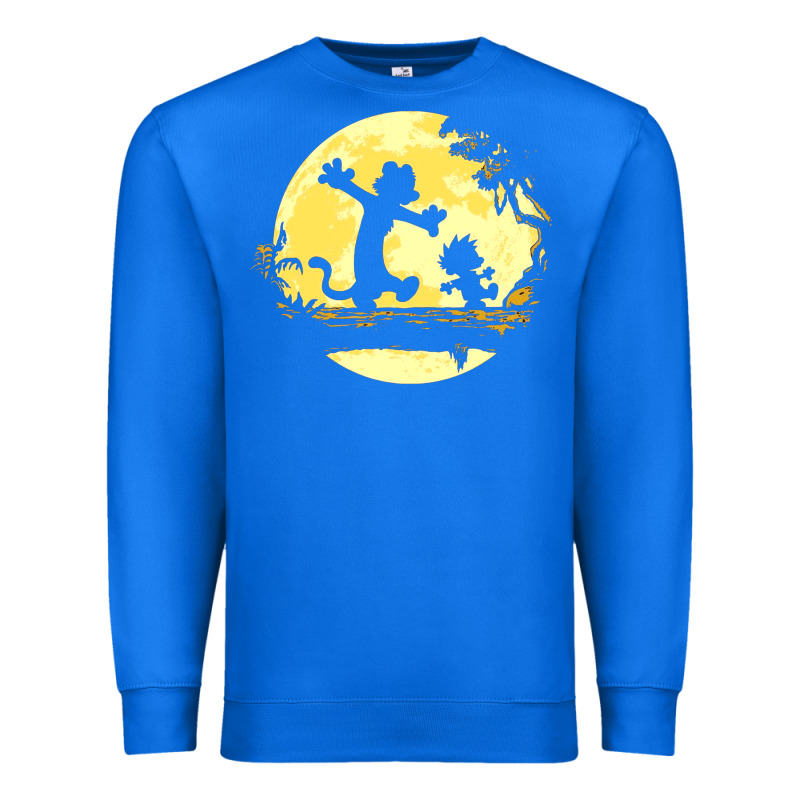 Newcalvin And Hobbes No Worries Premium Sweatshirt by linhVisuals | Teevron