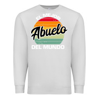 Dove Grey el mejor abuelo del mundo grandfather sweatshirt Premium Sweatshirt - linhVisuals