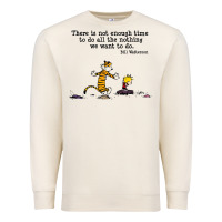 Sandshell newcalvin and hobbes quote 10 Premium Sweatshirt - linhVisuals