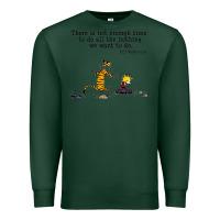Sports Green newcalvin and hobbes quote 10 Premium Sweatshirt - linhVisuals