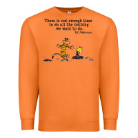 Carrot newcalvin and hobbes quote 10 Premium Sweatshirt - linhVisuals