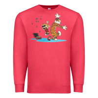 Cardinal newcalvin and hobbes sing 09 Premium Sweatshirt - linhVisuals