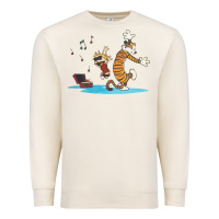Sandshell newcalvin and hobbes sing 09 Premium Sweatshirt - linhVisuals