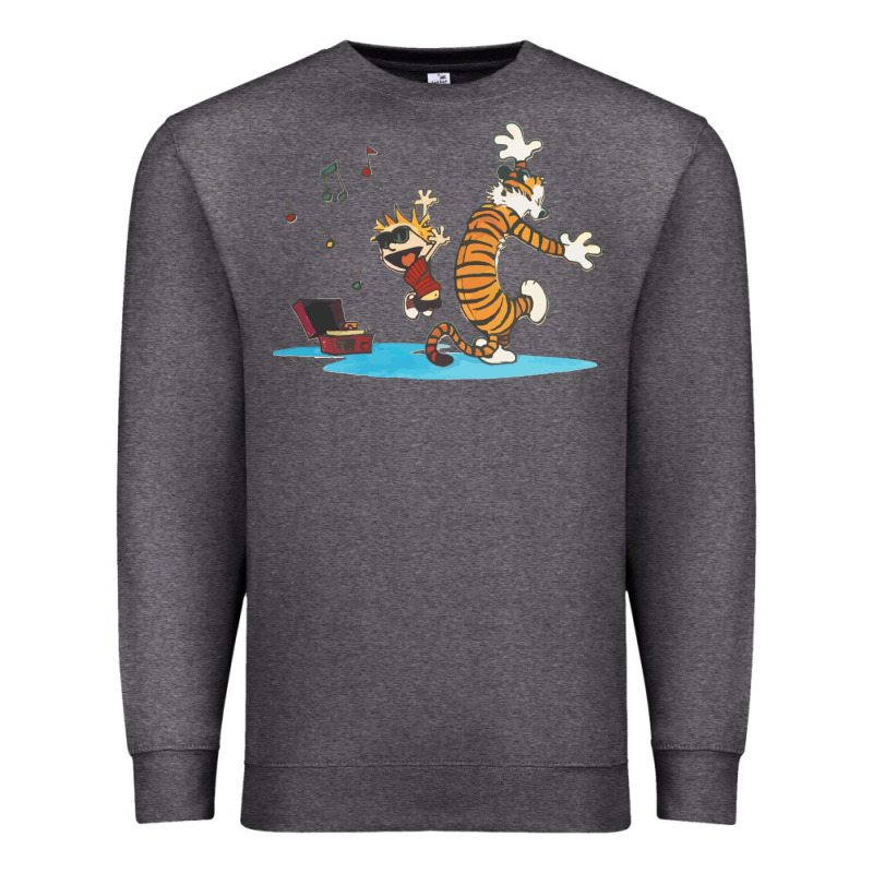 Newcalvin And Hobbes Sing 09 Premium Sweatshirt by linhVisuals | Teevron
