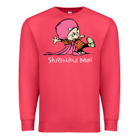 Cardinal newcalvin and hobbes stupendous man Premium Sweatshirt - linhVisuals