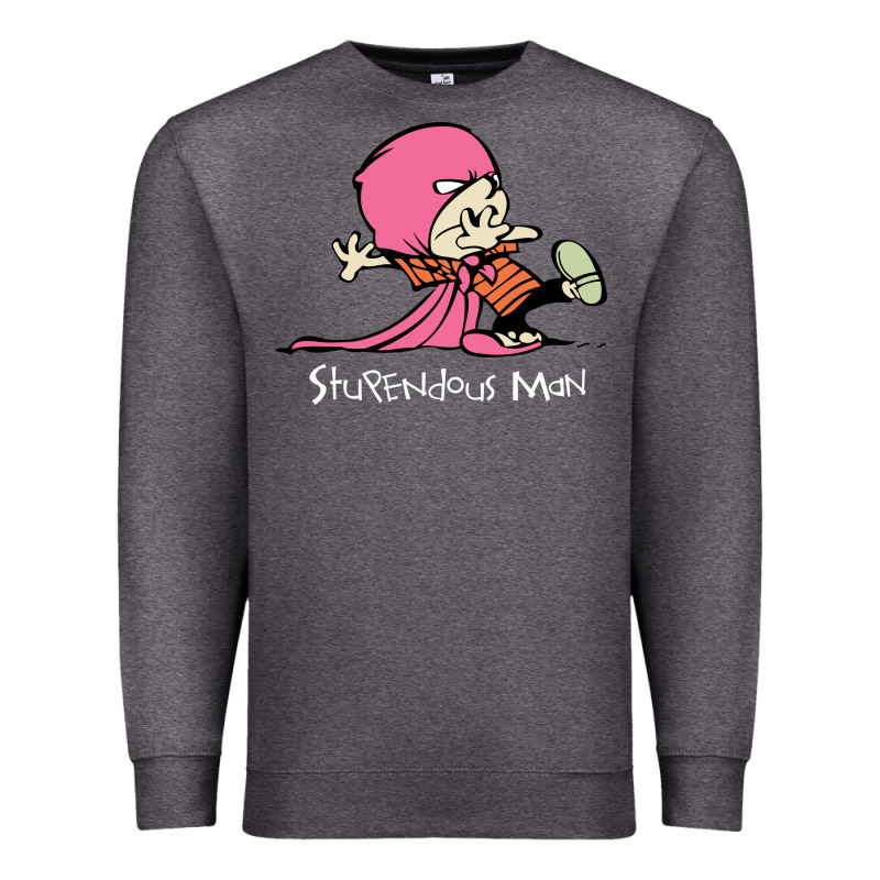 Newcalvin And Hobbes Stupendous Man Premium Sweatshirt by linhVisuals | Teevron