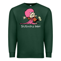 Sports Green newcalvin and hobbes stupendous man Premium Sweatshirt - linhVisuals