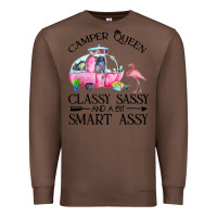 Chestnut newcamper queen classy sassy and a bit smart assy Premium Sweatshirt - linhVisuals