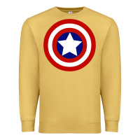 Antique Gold newcaptain america Premium Sweatshirt - linhVisuals