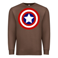 Chestnut newcaptain america Premium Sweatshirt - linhVisuals