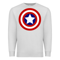 Dove Grey newcaptain america Premium Sweatshirt - linhVisuals