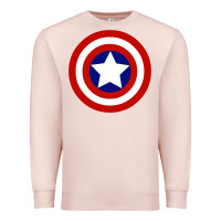 Pale Pink newcaptain america Premium Sweatshirt - linhVisuals