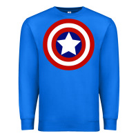 True Royal newcaptain america Premium Sweatshirt - linhVisuals