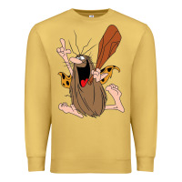 Antique Gold newcaptain caveman Premium Sweatshirt - linhVisuals