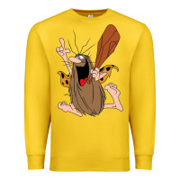 Lemon newcaptain caveman Premium Sweatshirt - linhVisuals