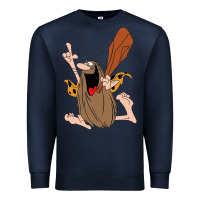 Navy newcaptain caveman Premium Sweatshirt - linhVisuals
