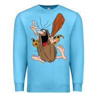 Ocean Blue newcaptain caveman Premium Sweatshirt - linhVisuals