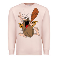Pale Pink newcaptain caveman Premium Sweatshirt - linhVisuals