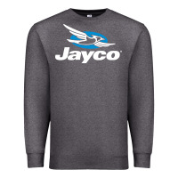 Charcoal Heather Jayco Bicycling Bike Premium Sweatshirt - linhVisuals