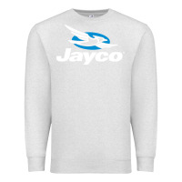 Oatmeal Heather Jayco Bicycling Bike Premium Sweatshirt - linhVisuals