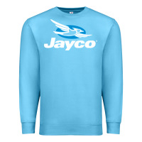 Ocean Blue Jayco Bicycling Bike Premium Sweatshirt - linhVisuals