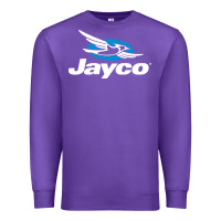 Purple Jayco Bicycling Bike Premium Sweatshirt - linhVisuals