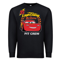 Black newcars lightning mcqueen Premium Sweatshirt - linhVisuals