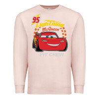 Pale Pink newcars lightning mcqueen Premium Sweatshirt - linhVisuals