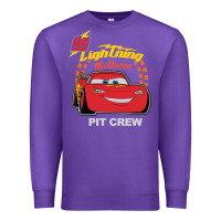 Purple newcars lightning mcqueen Premium Sweatshirt - linhVisuals