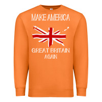 Carrot make america great britain again funny uk us Premium Sweatshirt - linhVisuals