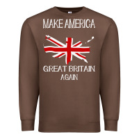 Chestnut make america great britain again funny uk us Premium Sweatshirt - linhVisuals