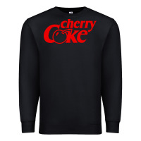 Black newcherry coke Premium Sweatshirt - linhVisuals